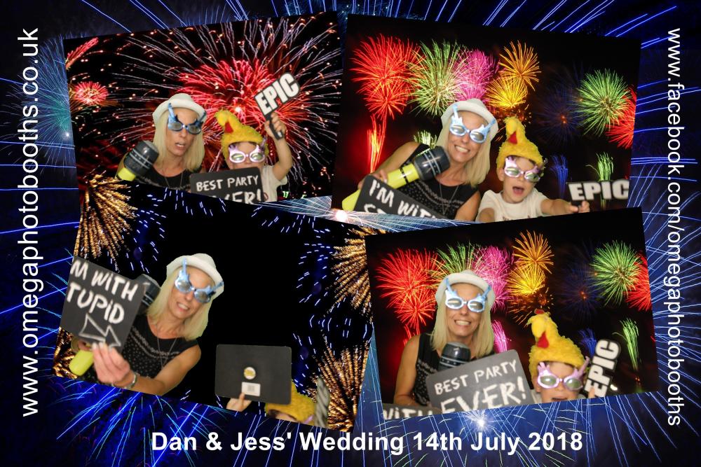 Dan & Jess' wedding | View more photos from the event at gallery.omegaphotobooths.co.uk/u/Omega-Photobooths/Dan-Jess-wedding